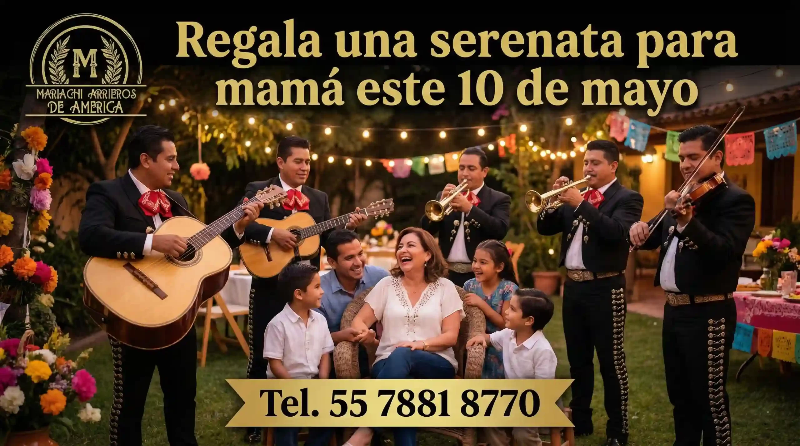 Mariachi para serenatas el 10 de Mayo en Nezahualcóyotl