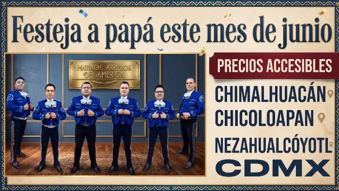 Mariachis en Chimalhuacán PRECIOS junio serenatas Precio Mariachis Junio Chimalhuacán
